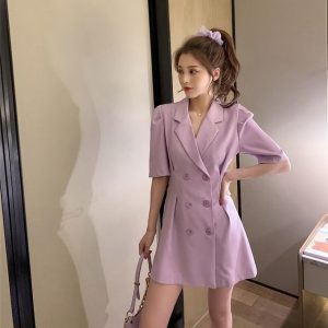 Marry Blog  Váy phụ dâu màu tím nhạt Violet Tulip