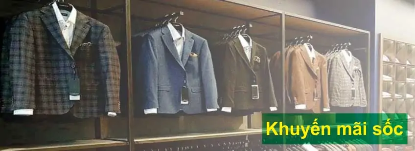 Áo vest khuyến mãi sốc