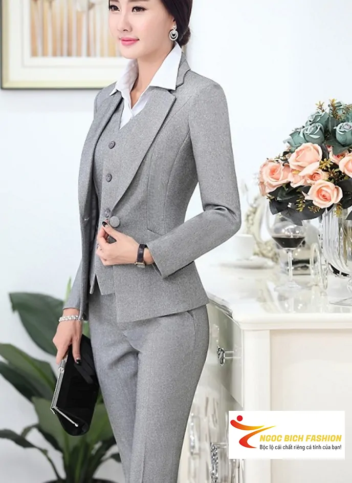 Bộ vest nữ hàn quốc