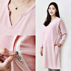 Váy đẹp cho mẹ sau sinh vừa hợp thời trang vừa thuận tiện cho con ti