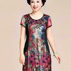 Váy U60 dáng suông dành cho quý cô thanh lịch, sang trọng